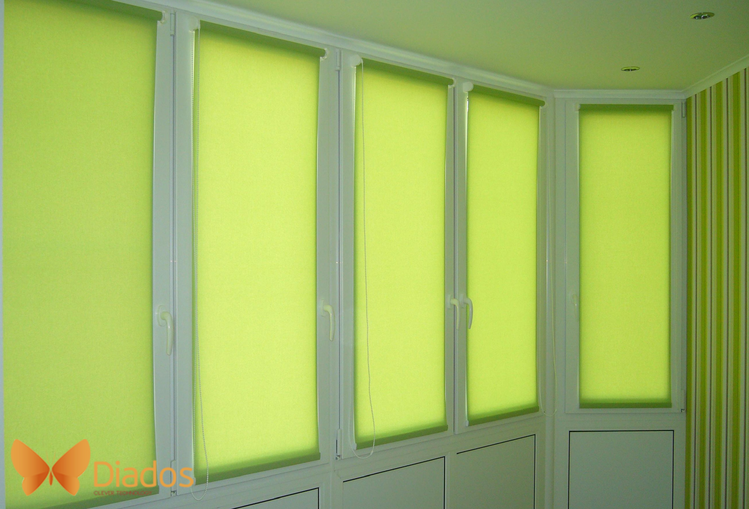 Рулонные текстильные жалюзи – Diados Grup